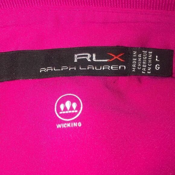 RLX Ralph Lauren Wicking Pink Golf Polo PGA Championship 2017 Men’s Polo Large L - Picture 6 of 7